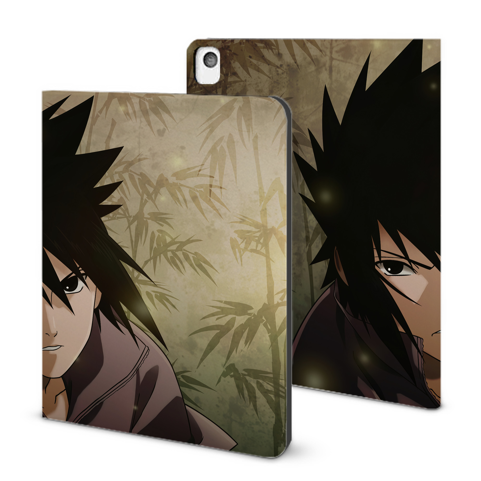 （画像用） NARUTO -ナルト- NARUTO -ナルト- 疾風伝 IPadケース ペンホルダー付き ブックスタイルデザイン